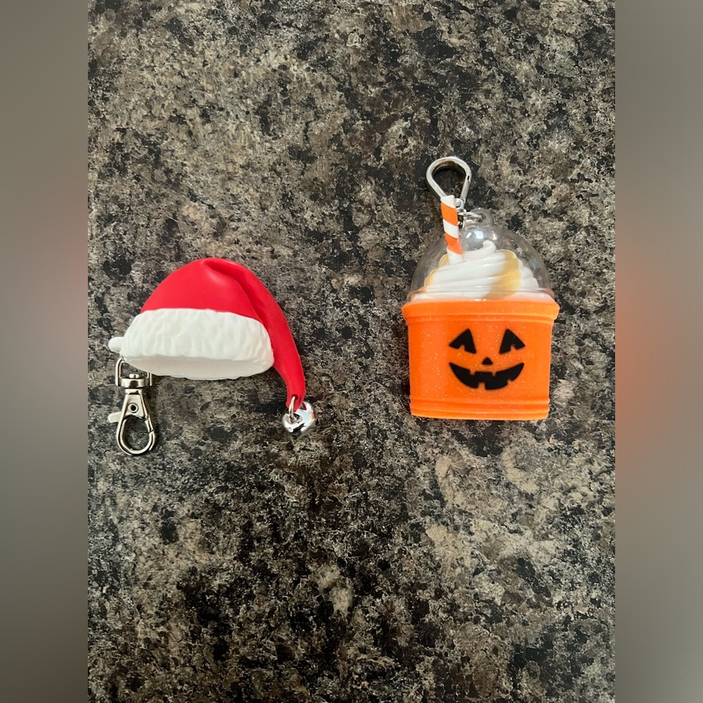 Bath and Body Works hand sanitizer holders